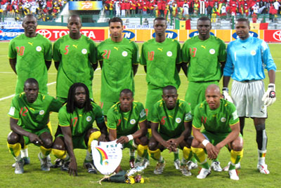 l'equipe senegalaise
